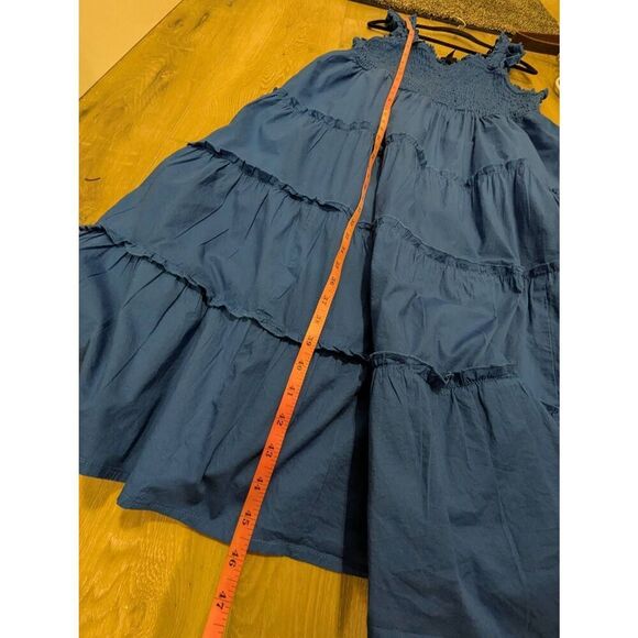 Sz 2 Torrid Popplin Tiered Midi Dress! - Picture 10 of 12